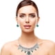 thumbnail image 5 of unbranded 1Jgo Collar Decorativo Con Colgante Y Aretes De Pedrería Retro, 5 of 5