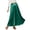 Dark Green, variant on Women's Elegant Satin A-line Long Skirt Spring and Summer Loose Maxi Skirts High-waisted Solid Color Temperament Skirt Faldas