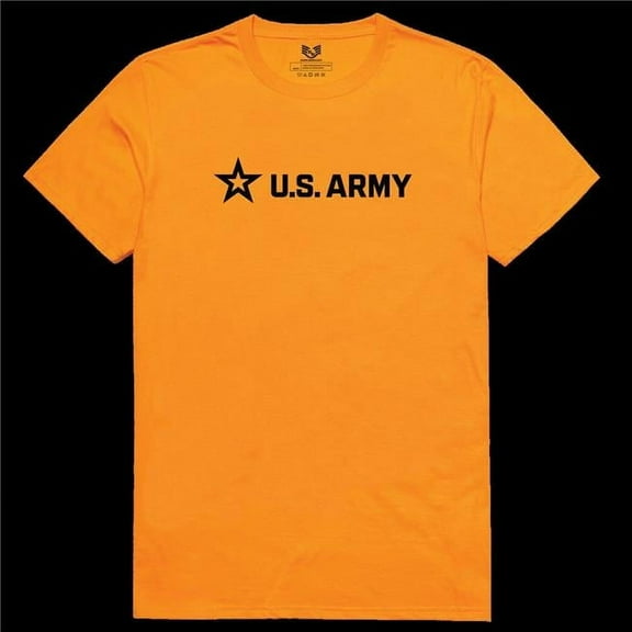 Rapid Dominance RS2-A36-GLD-03 US Army 36 Relaxed Graphic T-Shirt - Gold - Large