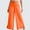 Orange, variant on Wide Leg Pants for Women Trendy Elastic High Waisted Sports Athletic Yoga Sweatpants Casual Comfy Drawstring Pants with Pockets