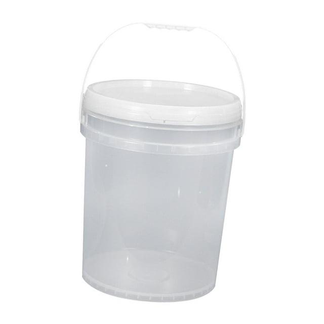 Cubo Industrial de utilidad para bañera de aceite, contenedor con asa y tapa para proyectos de artesanía, lavado de coches, limpieza del hogar