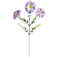 thumbnail image 2 of Artificial Morning Glory Bouquet Trumpet Flowers for Outdoor Garden Patio Fence Window Decor, 2 of 9