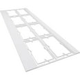 thumbnail image 6 of Ekena Millwork 32"H x 94 1/2"W Fleming PVC Wainscot Paneling Kit, 6 of 13