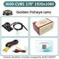 thumbnail image 2 of Furulu AHD 1080P Car Front Rear View Camera For Benz BMW Hyundai Toyota Opel Ford Nissan Honda Mazda Kia Fiat, 2 of 5