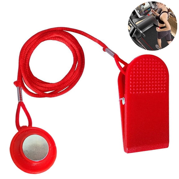 Treadmill Safety Key, Fit Most Treadmill Magnet Security Lock, Fitness Replacement Kit