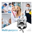 thumbnail image 7 of Cauagu Black Head Woman with Panda Hair Pattern 1 Pcs Working Caps,Adjustable Working Hats Elastic Scrub Hats Nurse Scrub Cap Nurse Hats Elastic Tie Back Hats Unisex,One Size, 7 of 7