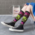 thumbnail image 5 of Vsdgher Monstrous Cartoon Characters Knee Socks, High Socks Long Stretchy Sock Women Knee High Stocking, Long Socks for Women, 5 of 6