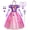 Dress sets B, variant on WIBACKER 3-8Y Girls Princess Dress Up With Crown Necklace And Ring For Birthday Party Halloween Christmas Costume Performance Dress Jewelry Wig Set