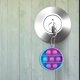 thumbnail image 5 of Silicona Push Bubble Ronda Llavero Puzzle Juguetes Autismo Stress Reliever (H) Likrtyny Para estrenar, 5 of 9