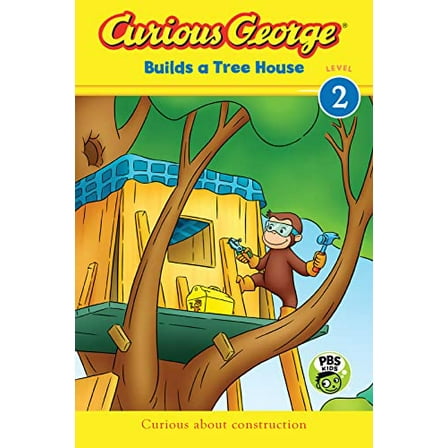 Pre-Owned Curious George Builds a Tree House (Paperback) 0544867041 9780544867048