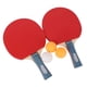 thumbnail image 2 of Ping Pong bat raqueta ping pong Set 2 raquetas y 3 bolas para estudiantes principiantes, 2 of 8