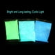 thumbnail image 4 of Polvo fluorescente, 100 g Pigmentos luminiscentes profesionales Color fosforescente Fotoluminiscencia No tóxica Aluminio Estroncio Aluminio Luces de neón Noches en pigmentos oscuros(Yellow Green) EOTVIA No, 4 of 6