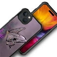 thumbnail image 3 of FKBRCL4U Compatible With iPhone 15 Case, Purple Diamond Shiny Butterfly Pattern For Girl Ultra Protection Shockproof Soft Silicone TPU Non-Slip Back, 3 of 7