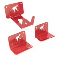 thumbnail image 1 of Soporte de pared para colgar bicicleta Mach rojo, 1 of 5