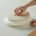 thumbnail image 3 of Microwave heating cover multifunctional silicone folding fresh-keeping cover, 3 of 10