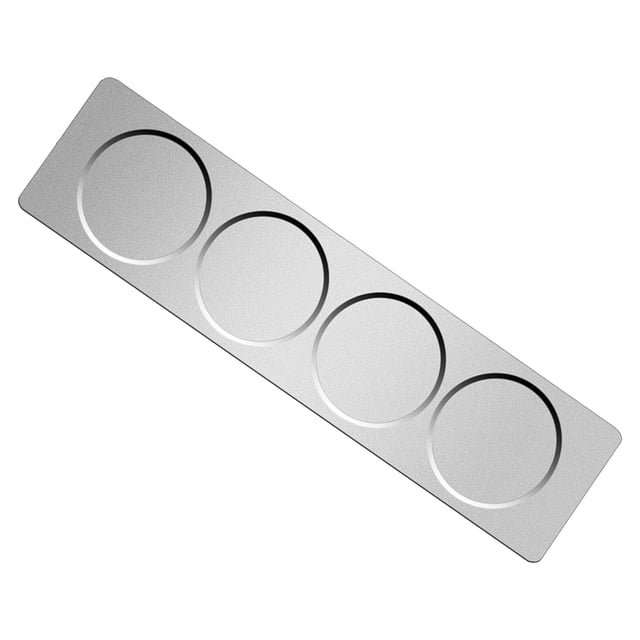 Matsuzay Base de latas de especias, suministros de cocina resistentes de acero inoxidable, soporte para latas de condimentos, soporte para Cocina y Comedor