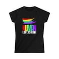 thumbnail image 3 of LGBT Human Rainbow Shirt Lesbian Gay Pride Shirt Rainbow Womens T Shirts, 3 of 8