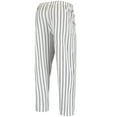 thumbnail image 3 of Men's Concepts Sport White Colorado Rockies Vigor Pinstripe Pants, 3 of 3