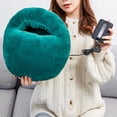 thumbnail image 5 of USB Electric Foot Warmer Heating Pad Slippers Shoes Chair Soft Warm Pillow Winter Feet Leg Thermostat Heating Blanket Mat, 5 of 5