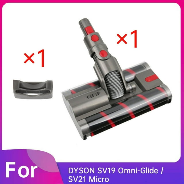 Cabezal de Motor de Repuesto para Aspiradora para SV19 Omni-Glide/SV21, Cabezal de Limpieza con Rodillo Suave y Cepillo de Doble Rodillo.