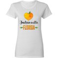 thumbnail image 3 of Inktastic Jacksonville Florida Orange in Heart Women's T-Shirt, 3 of 5