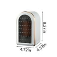 thumbnail image 3 of Clearance Items! Heater Fan , Circulation Heating Fan, 2 Patterns, 1200W Overheat Protection Small Floor For Home Office Sales Today Clearance!, 3 of 7