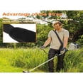 thumbnail image 3 of CHUANK Universal Trimmer Shoulder Strap Adjustable Shoulder Belt With Breathable Thickened Cotton Pad For Grass Edger  Width 1.4 Inches For String Trimmer  Leaf Blower  Shrub Trimmers & S, 3 of 6