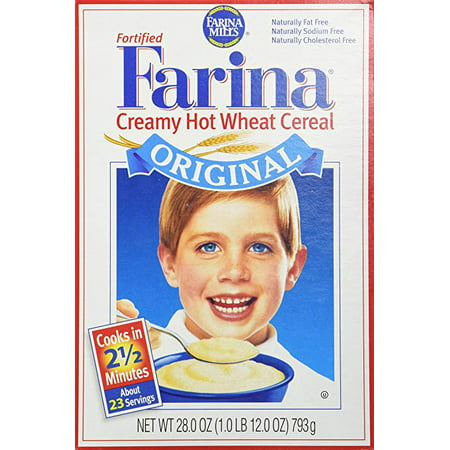 Farina Fortified Creamy Hot Wheat Cereal Original,28