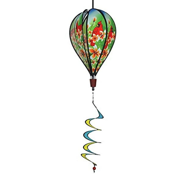 In the Breeze Cardinal 6 Panel Hot Air Balloon Wind Spinner