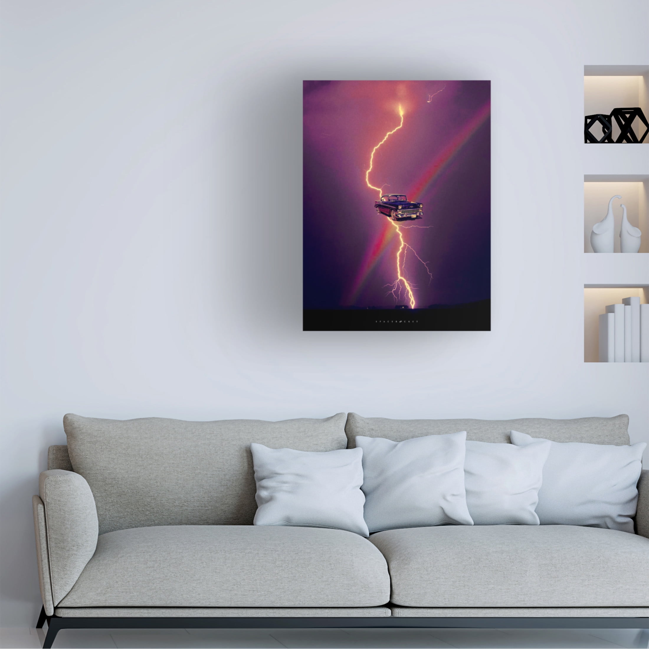 Trademark Fine Art spacerocket art 280 Canvas Wall Art