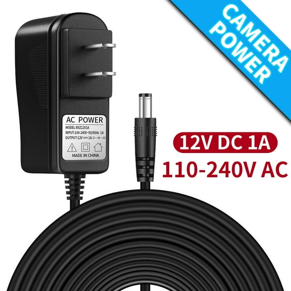 OOSSXX 110V-240V Power Adapter with Short Circuit Protection, RXZ12V1A