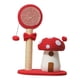thumbnail image 5 of Poste rascador para gatos, poste rascador con Base, garra para moler gatos, poste para moler patas, juguete interactivo para gatos pequeños y gatitos rojo, 5 of 8