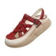 thumbnail image 2 of Sandalias de Verano para Mujer, Sandalias con , Zapatos de , Sandalias Planas Antideslizantes con Agujeros, Sandalias de Cuero PU para Sunnimix Sandalias de mujer, 2 of 8