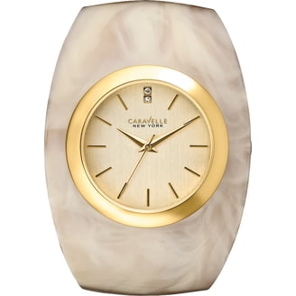 Women\'s Resin Bangle Watch Metal Tortoise Shell Dial Water-Resistant Quartz Caravelle Women main image 3