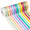 3/8inch 120 Yards Ribbon, variant on Yarniss Satin Ribbon Assorted Colors 1 Inch 12 Rolls 300 Yards - 25 Yards/Roll, Ribbons for Crafts Party Wedding Decor