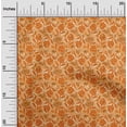 thumbnail image 1 of oneOone Polyester Spandex Orange Fabric Florals Sewing Craft Projects Fabric Prints By Yard 56 Inch Wide-2JS, 1 of 4