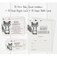 thumbnail image 3 of Inkdotpot Set Of 30Jungle Animals Baby Shower Invitations-Diaper Raffle Tickets And Baby Shower Book Request Cards Gender Neutral Invites Its A Boy Its A Girl, 3 of 8