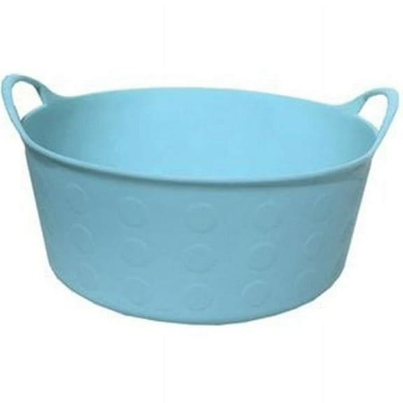 4 gal Tuff Flex Tub - Sky Blue