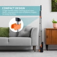 thumbnail image 3 of FGY Broom and Dustpan Set, Sweeper and Dust Pan Set with Adjustable Long Handle Black+Orange, 3 of 5