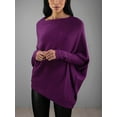 thumbnail image 2 of Women'S Fall Sweaters 2025 Casual Long Batwing Sleeve Loose Off Shoulder Knit Pullovers Jumper Tops  One size, 2 of 7