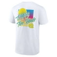 thumbnail image 3 of Men's  White North Carolina Tar Heels High Hurdles T-Shirt, 3 of 3