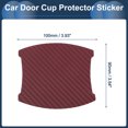 thumbnail image 2 of Unique Bargains 3D Car Door Handle Scratch Protector, 90x100mm Car Door Handle Protective Film Wine Red, 4 Pcs, 2 of 6