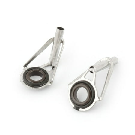 10pcs Fisherman Spinning Fishing Pole Rod Guide Tip Repair Kit 5mm Dia