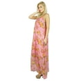 thumbnail image 3 of Bimba Robe Longue Semi-Transparente en Chiffon Style Bohème pour Femmes, Demi-Longue, 3 of 7