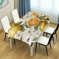 thumbnail image 4 of Yayeee Tablecloths 54" x 54" Rectangle Wrinkle Resistant Party Table Cover, Oranges Watercolor, 4 of 8