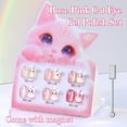 thumbnail image 2 of Set de esmaltes en gel para ojos de gato Double Rhythm, 6 colores con imán, 7,5 ml, 2 of 9