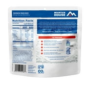Mountain House Chicken Fried Rice, Gluten-Free Freeze-Dried Food, 2 Servings