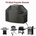 thumbnail image 3 of 1pc Grill Cover, BBQ Grill Cover, Waterproof, Weather Resistant, Rip-Proof, Anti-UV, Fade Resistant, With Hook-and-loop And Strap, Gas Grill Cover For, 3 of 5
