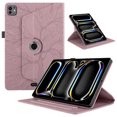 thumbnail image 2 of Case for iPad Pro 13 inch (M4) 2024, Rotating Shockproof Stand Folio Cover, Rose Gold, 2 of 7