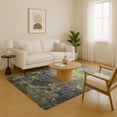 thumbnail image 7 of Addison Rugs Mayfield Premium Machine Washable Transitional Modern Lime Rectangle Rug, 3' x 5', 7 of 7